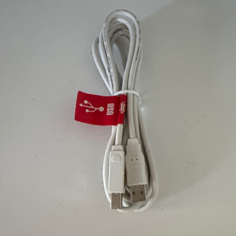 USB Charging Cable - White Brand New